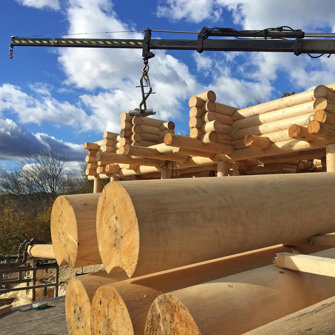 BALE DREWNIANE 160 MM (M3)