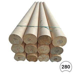 BALE DREWNIANE 280 MM (M B.)