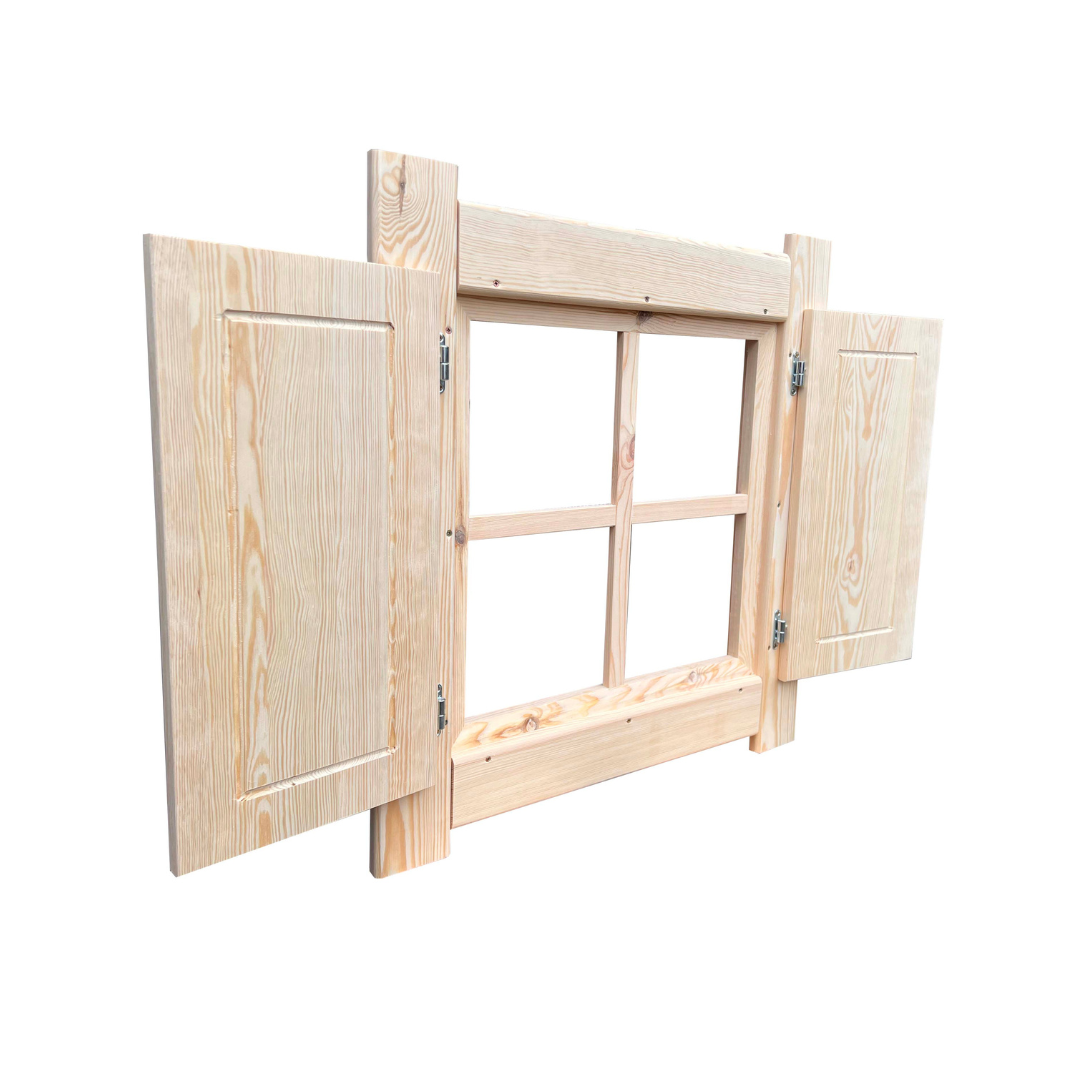 OKNO STAŁE + SZPROS + OPASKA + OKIENNICA - obrazek 2