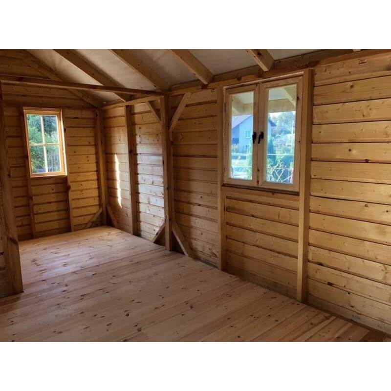 DREWNIANY DOM Z BALA CAŁOROCZNY 74M2 LETNISKOWY - obrazek 6