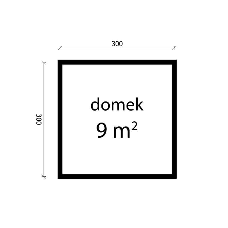 DREWNIANY DOMEK OGRODOWY DZIAŁKOWY PÓŁBALE - obrazek 2